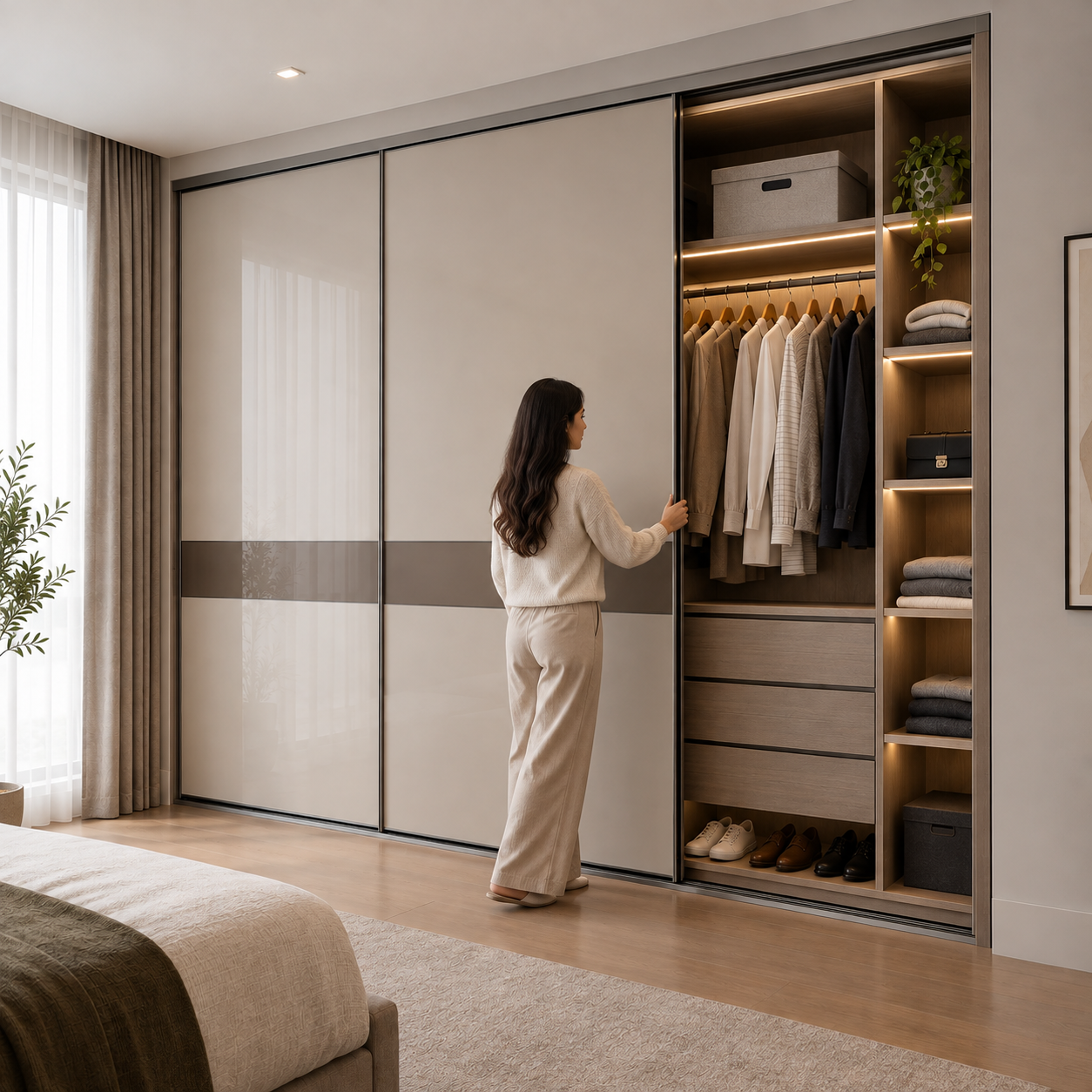 Sliding Door Wardrobe