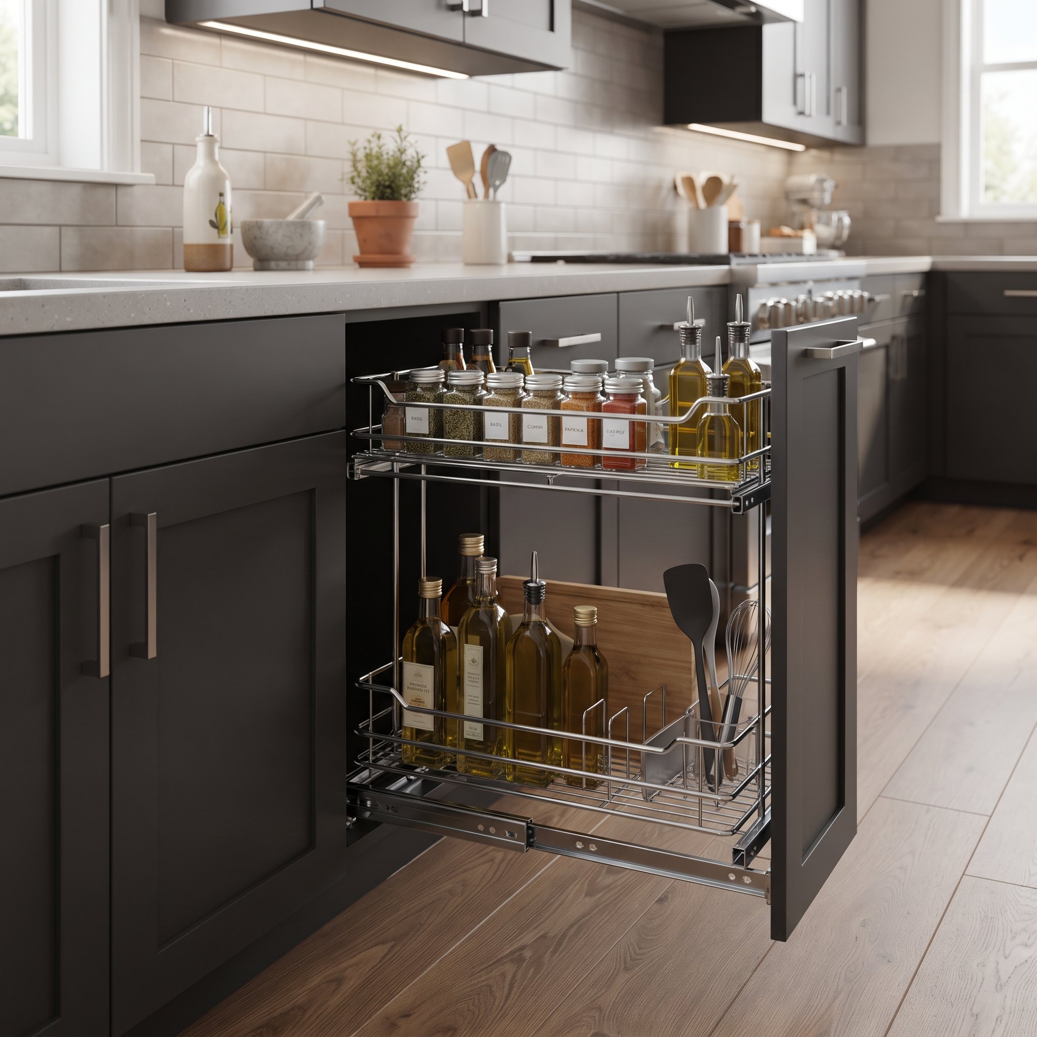 Pull-Out Base Organizers