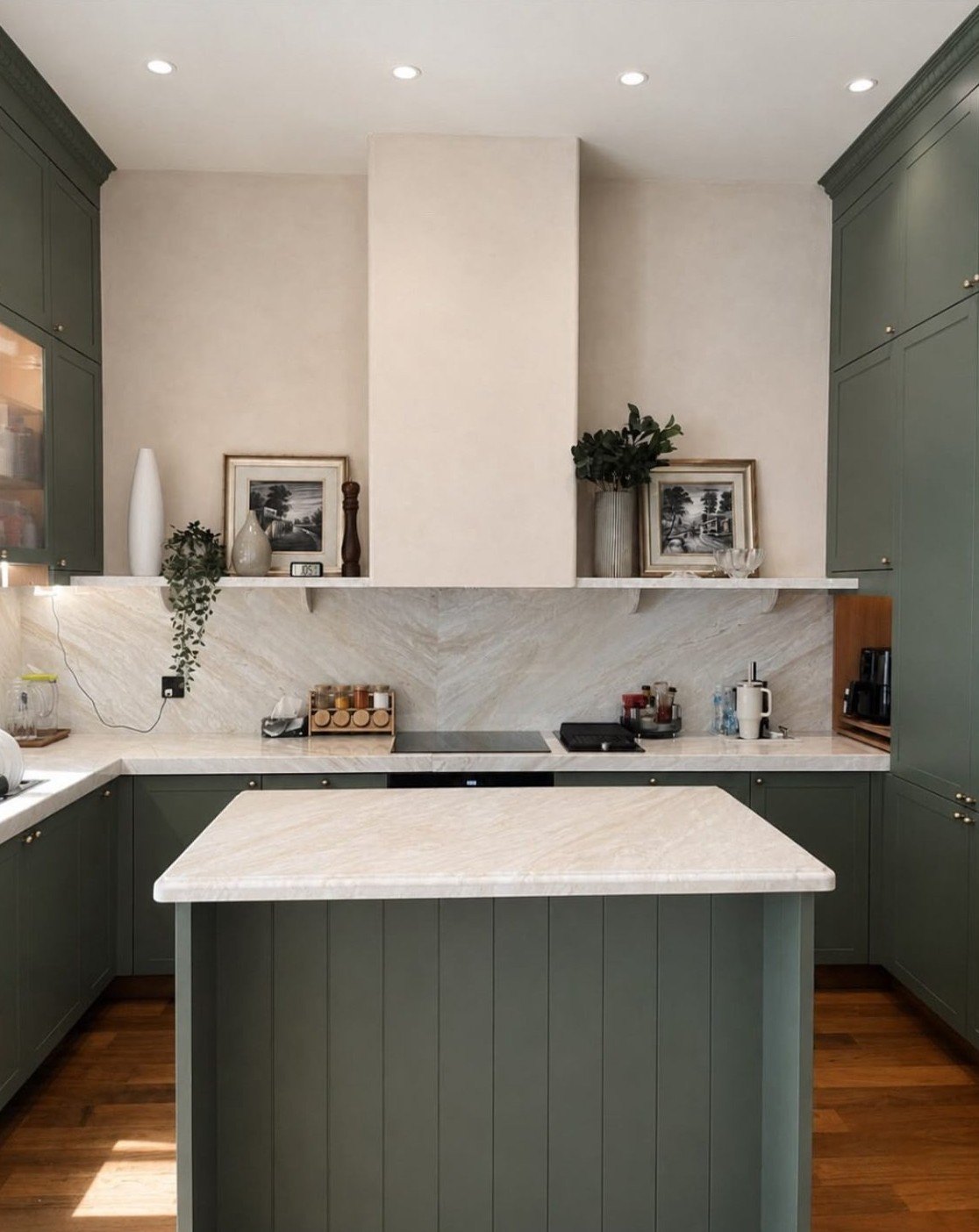 A finished Kitchen Mart install