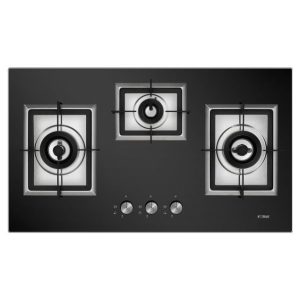 GAS HOB 3 EPS BURNERS GLASS TOP GAS 86309