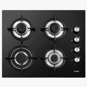 GAS HOB 4 LOHAS BURNERS GLASS TOP GLG60409